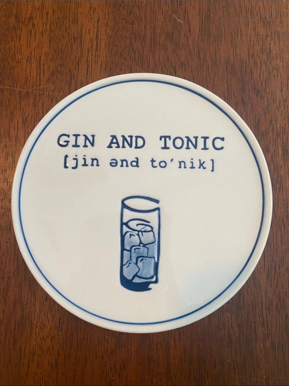 Pottery Barn Cocktails Defined Coasters Set of Four with Box